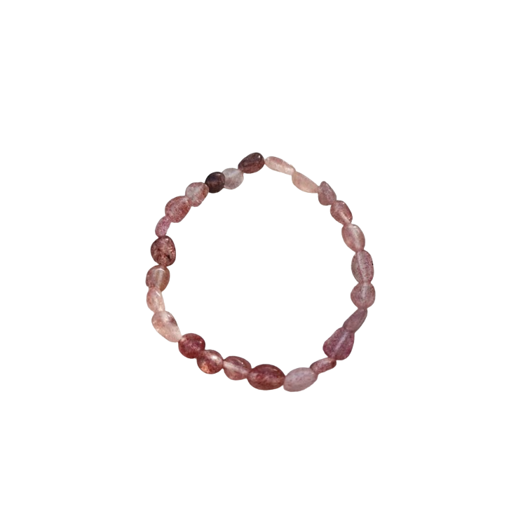 Bracelet Quartz Hematoïde