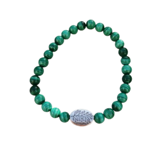 Bracelet en malachite