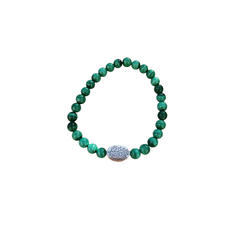 Bracelet en malachite