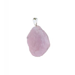 Pendentif en Quartz rose