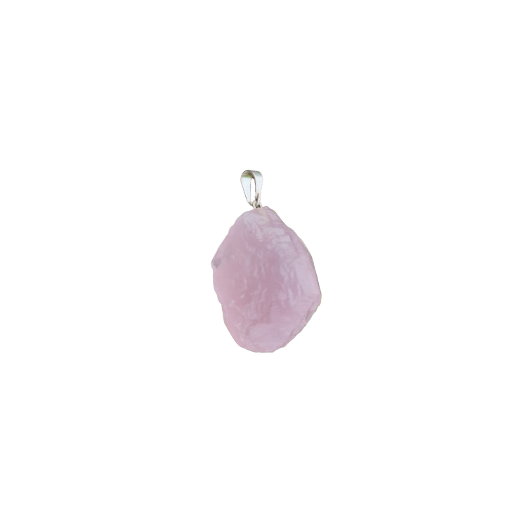 Pendentif en Quartz rose