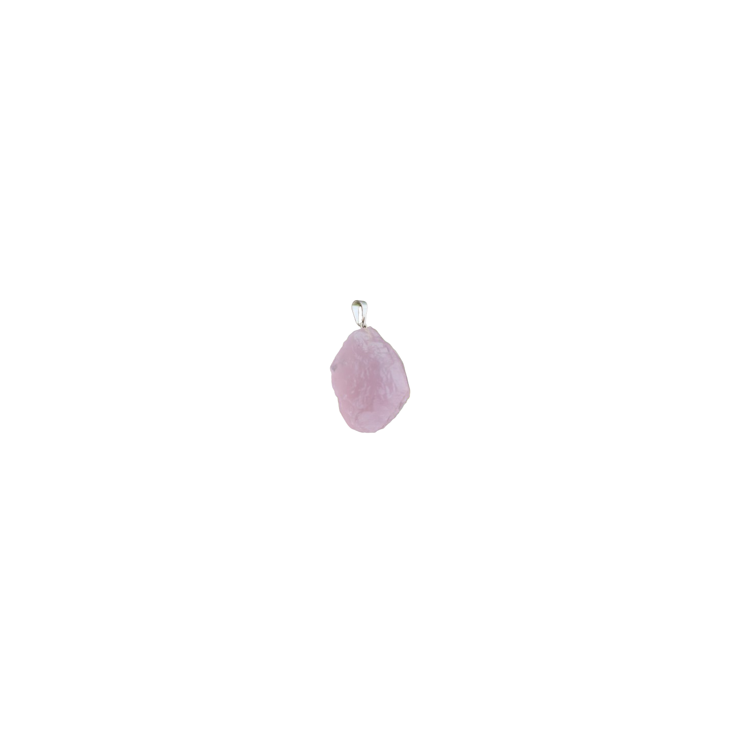 Pendentif en Quartz rose