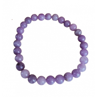 Bracelet en lépidolite