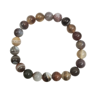 Bracelet agate du Botswana