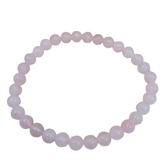 Bracelet en quartz rose