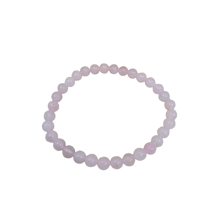 Bracelet en quartz rose