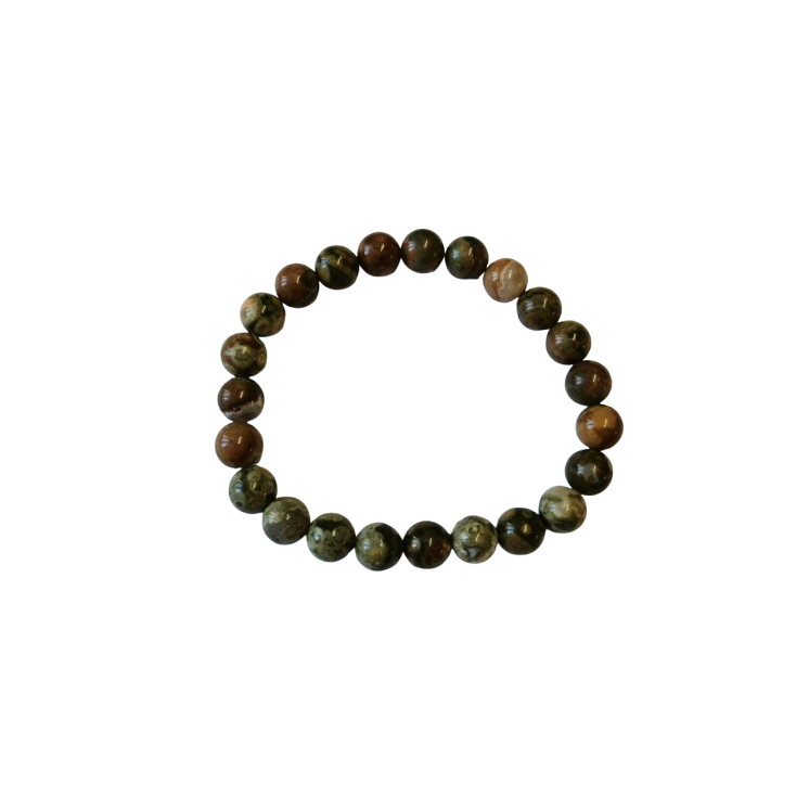 Bracelet en Rhyolite 8mm