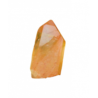 Pointe de quartz tangerine