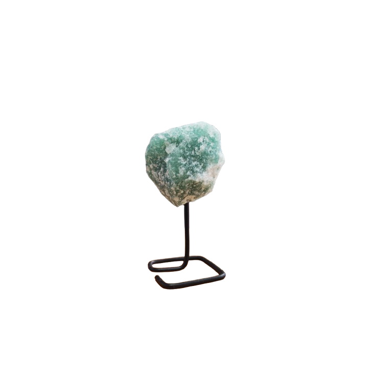 Aventurine verte sur socle - modèle A