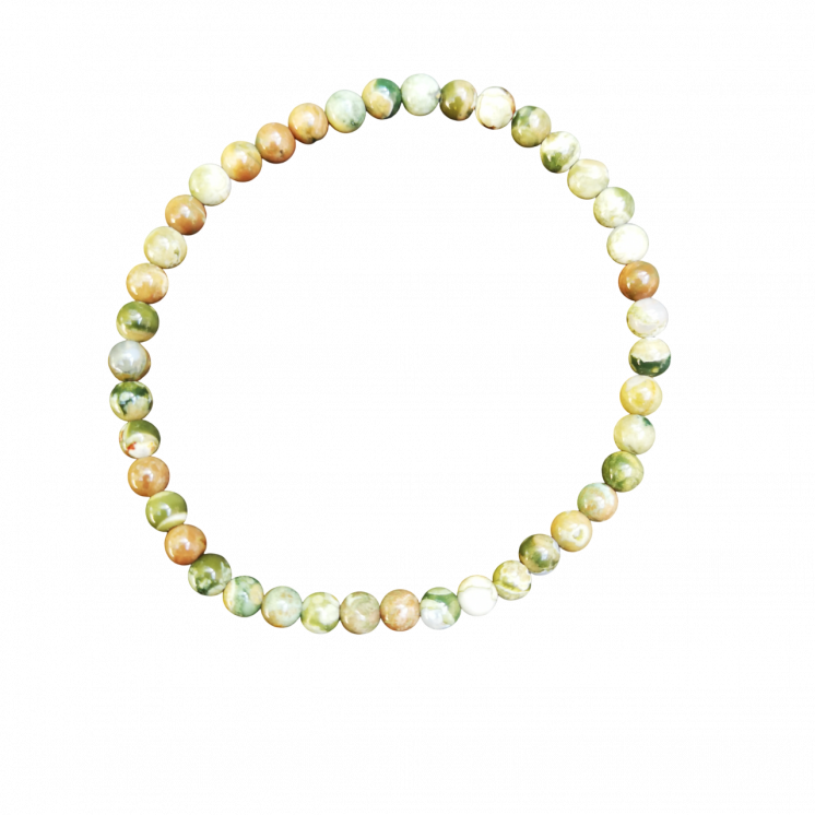 Bracelet en rhyolite 4mm