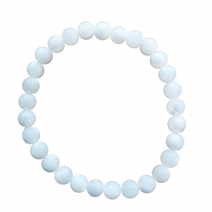 bracelet nacre 6mm