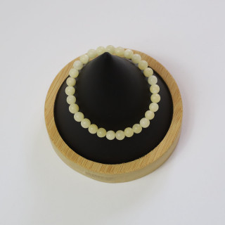 Bracelet en calcite jaune 6mm