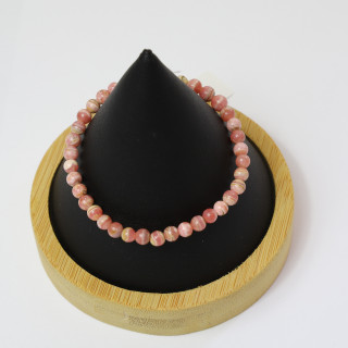 Bracelet en rhodochrosite