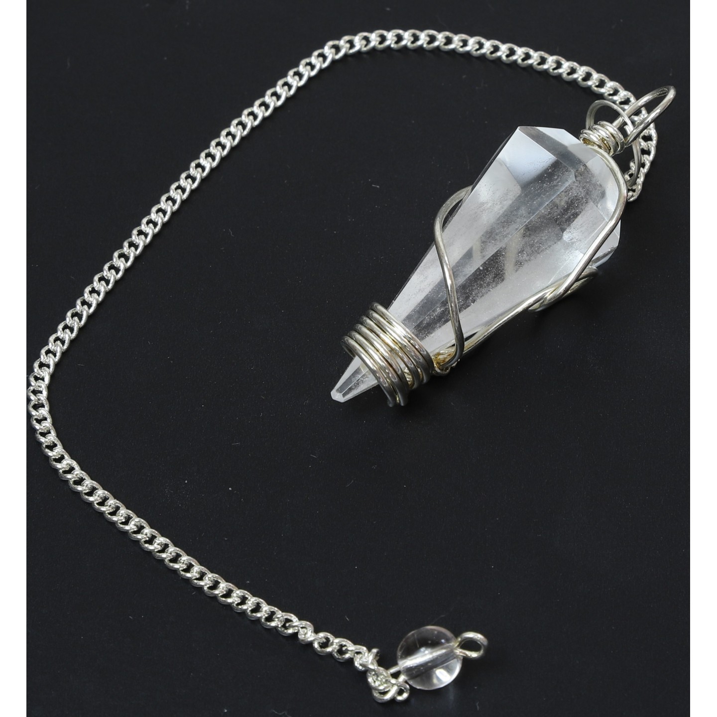 pendule cristal de roche