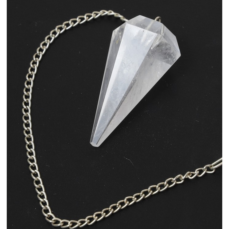 pendule cristal de roche